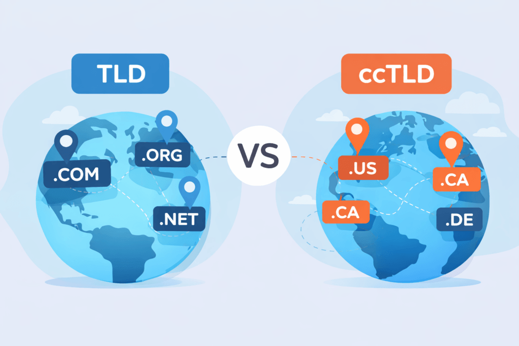 TLD vs ccTLD: 7 steps to pick the right domain extension