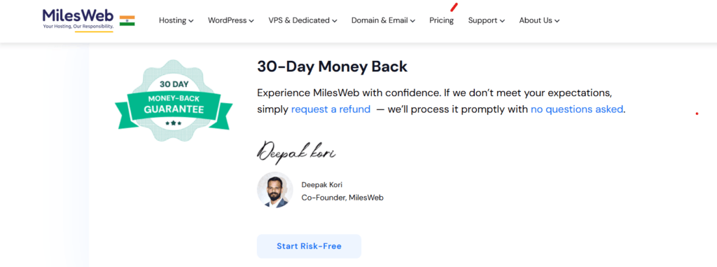 MilesWeb Review: India’s 24/7 Premier Host Brand goes Global